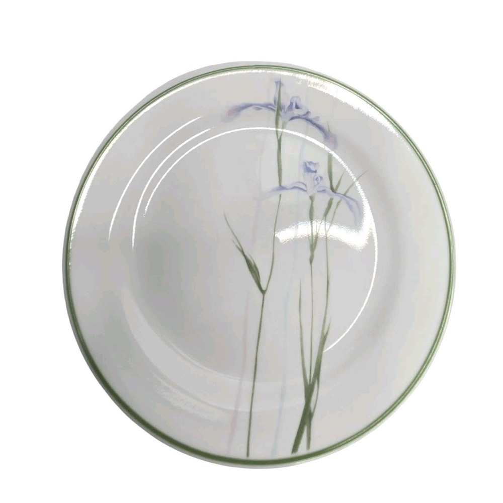 Set of 4 Corning Corelle Shadow Iris 7.25" Salad Dessert / Bread Plates